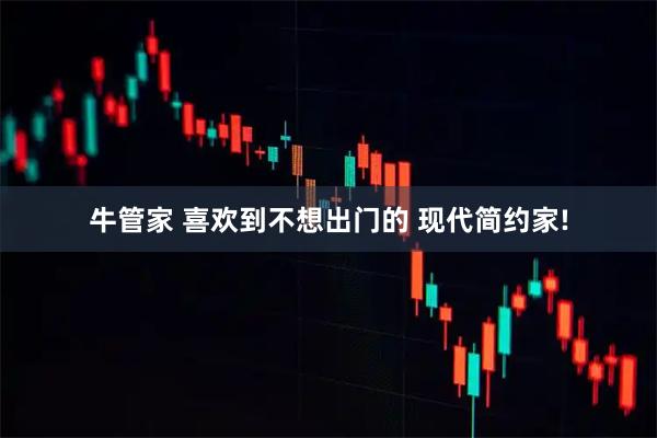 牛管家 喜欢到不想出门的 现代简约家!